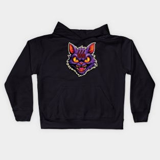 Devil Cat 666 Kids Hoodie